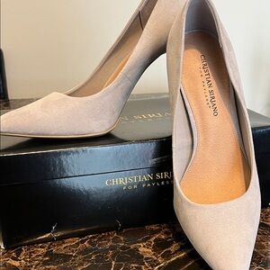 Christian Siriano Women's Beige Heels